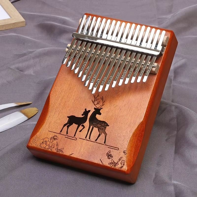 Happy Kalimba in Beige finish